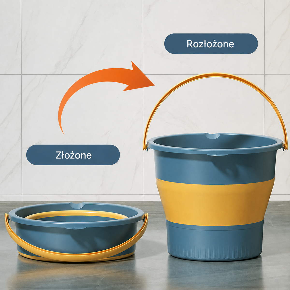 Wiadro Detailingowe (Składane)