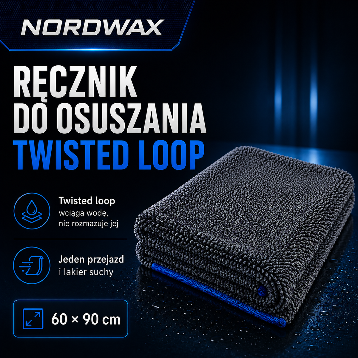 Ręcznik do Suszenia V+ Twisted Loop