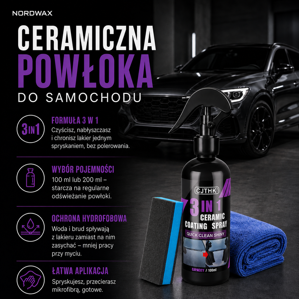Powłoka Ceramiczna w Sprayu